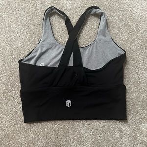 Born Primitive along Crop Top sports bra